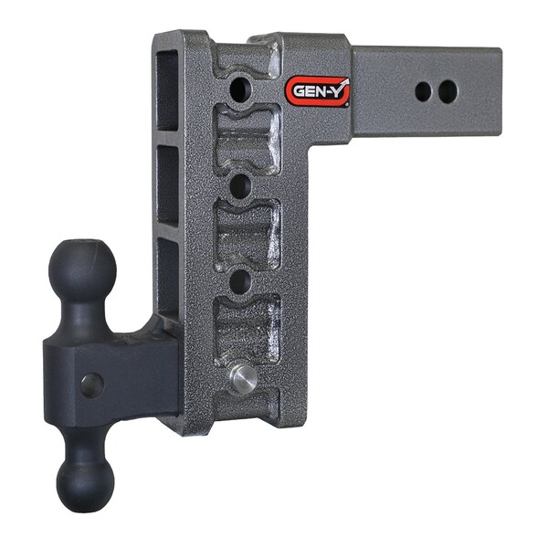 MEGA-DUTY 3 Shank 9 Drop 3.5K TW 32K Hitch & GH-0161 Dual-Ball
